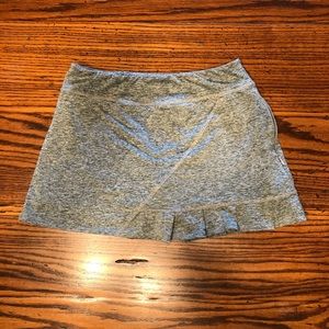Gray sports skirt